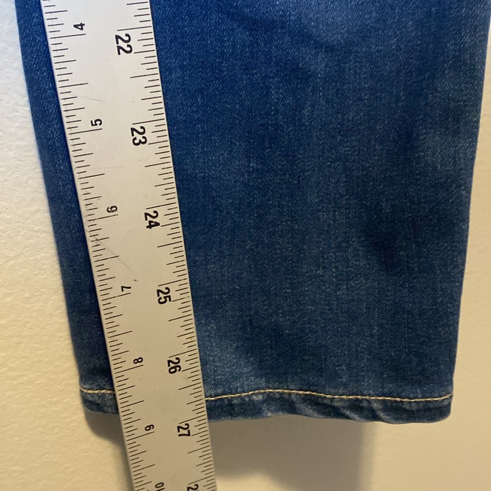 Lucky Brand Bridgette Jeans Women 2/26 Blue Stretch Denim High Rise Skinny Ankle - Picture 14 of 15